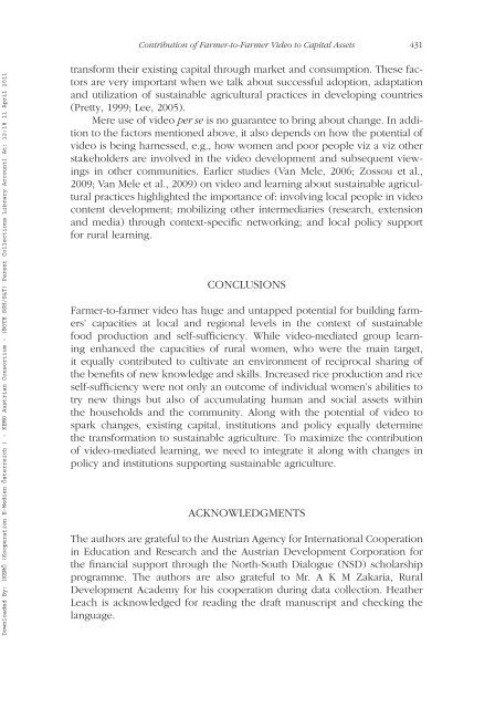 Chowdhury et al (2011); PDF file - Prolinnova