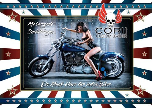 Katalog 2014 CORII - Motorradtaschen aus Leder für Harley Davidson Chopper