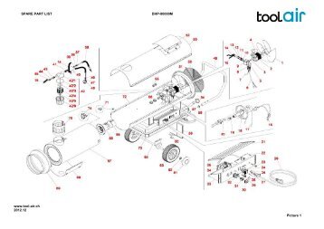 SPARE PART LIST www.tool-air.ch 2012.12 DHP-80000M ... - Promac