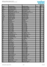 Empfohlene Ersatzteilpreise, gÃ¼ltig ab 01.01.2013 Prix d ... - Promac