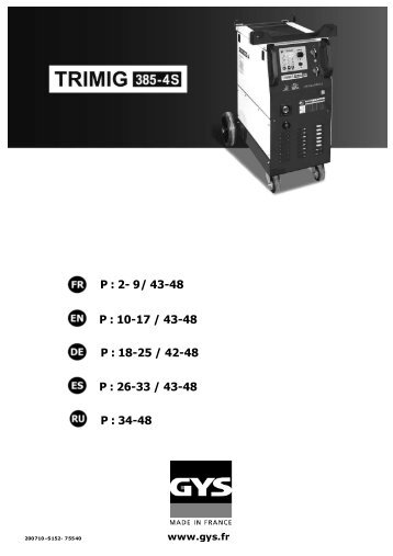 S152-Trimig 385-4S_FR-EN-DE-ES-RU_75540 - Promac