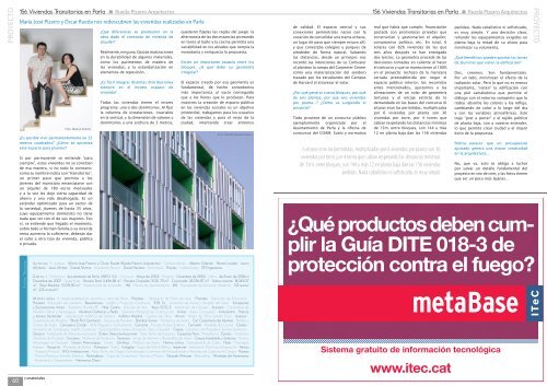 reportaje completo en pdf - Promateriales