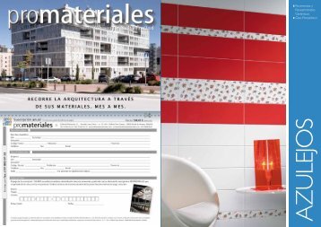 reportaje completo en pdf - Promateriales