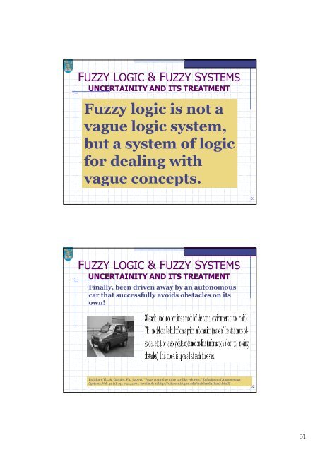 Fuzzy Logic and Fuzzy Systems â Introduction - Trinity College Dublin