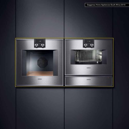 Gaggenau Home Appliances South Africa 2013 - Euro Appliances