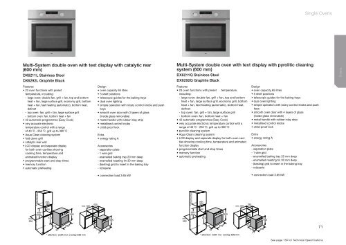 Atag 2011 Ovens - Euro Appliances