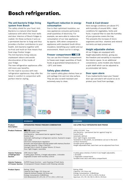 Built-in Appliances - Euro Appliances