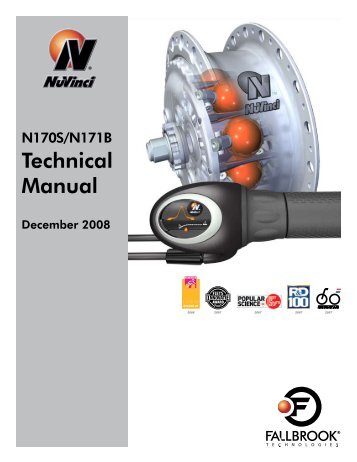 N170S/N171B Technical Manual - Fallbrook Technologies Inc.