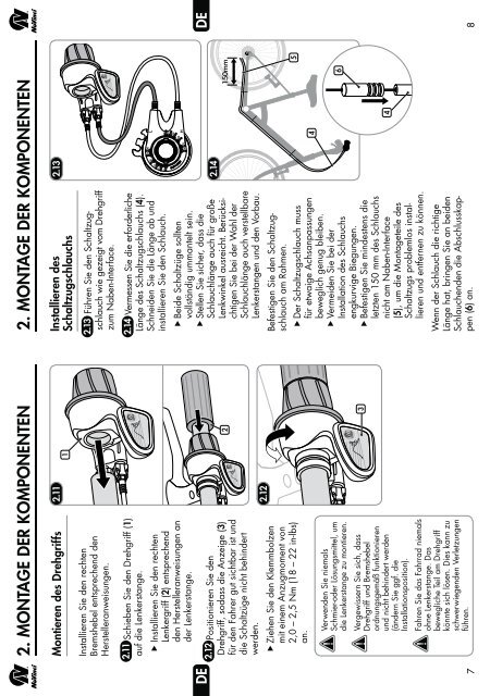 NuVinciÂ® N360 Technisches Handbuch - Fallbrook Technologies Inc.