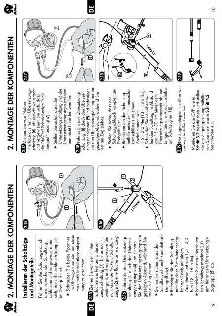 NuVinciÂ® N360 Technisches Handbuch - Fallbrook Technologies Inc.