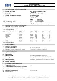 Sicherheitsdatenblatt (PDF) - What is HACCP