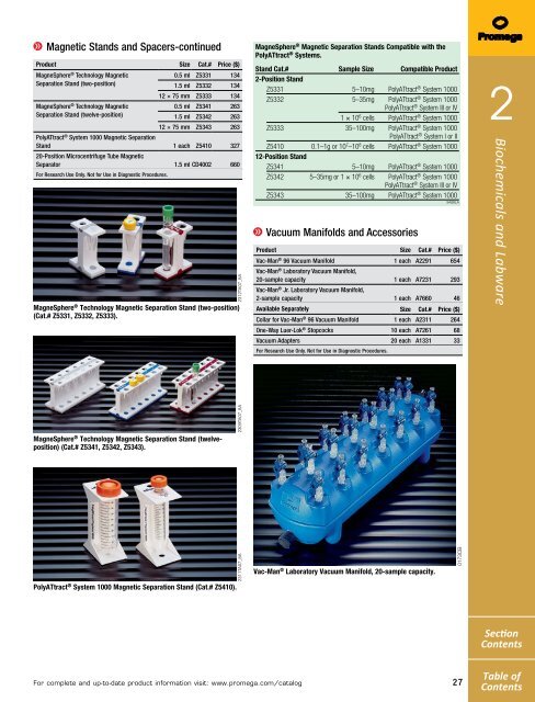 2013 Promega catalogue