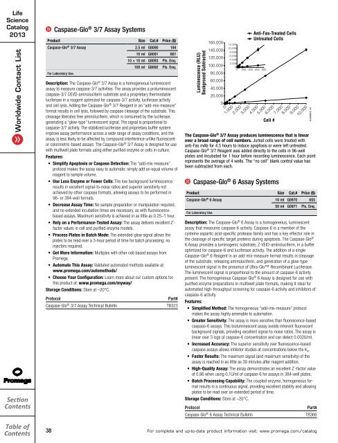 2013 Promega catalogue