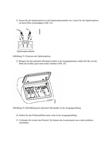 Benutzerhandbuch GloMax 96 Platten-Luminometer ... - Promega