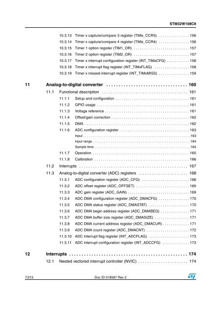 STM32W108C8