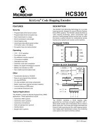 HCS301 KEELOQ Code Hopping Encoder Data Sheet - Microchip