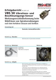 (WÃ¤lzfrÃ¤sen), PROMOS 2 VBS50 - Prometec