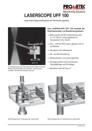 PDF-Datenblatt zum Laserscope UFF 100 - Prometec