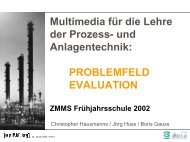 Multimedia für die Lehre der Prozess- und Anlagentechnik ...