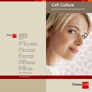 Cell Culture - PromoCell