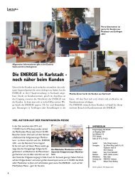 Die ENERGIE in Karlstadt - noch näher beim Kunden