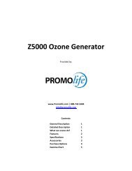 Z5000 Ozone Generator - Promolife