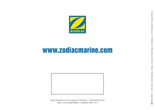 ZODIAC accessoires