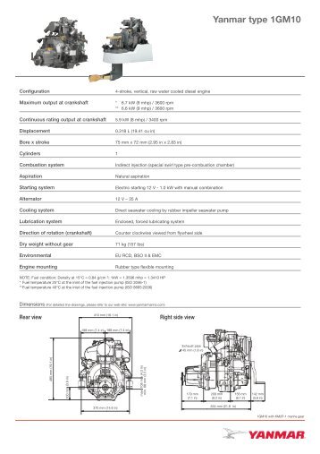 Yanmar type 1GM10