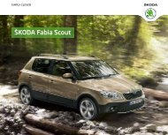 Å KODA Fabia Scout - DHT Automobile