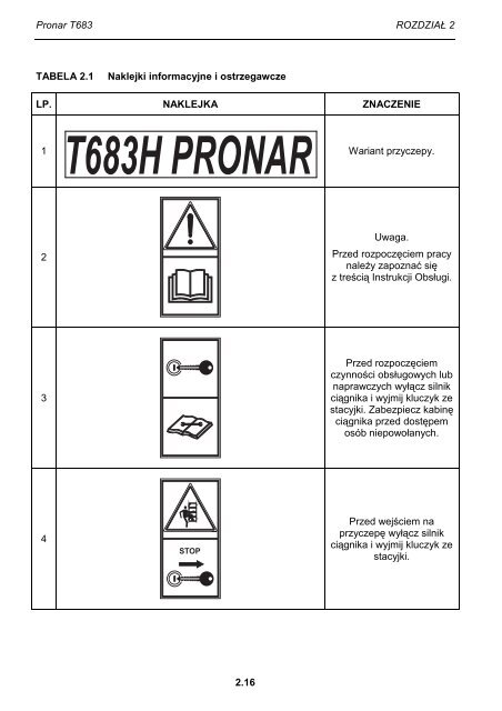 Pronar T683H