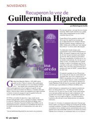 Guillermina Higareda - Pro Ãpera