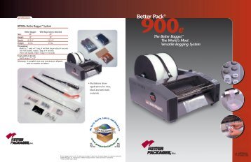 the manufacturers PDF brochure. - Pro Pack Solutions, Inc.