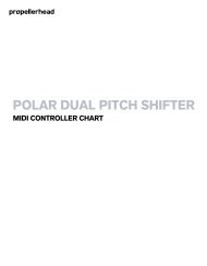 Polar V1.1 MIDI Controller Chart - Propellerhead