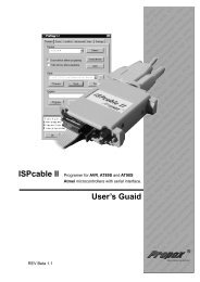 ISPcable II User's Manual - propox