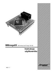 MMmega00/01/02 Instrukcja uÅ¼ytkownika - propox