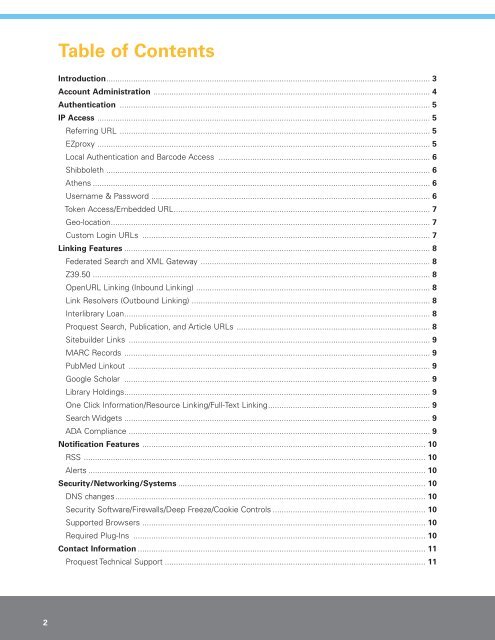 ProQuest - Technical Requirements New Platform | (PDF)