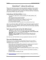 CultureGrams 2005 Order Form - ProQuest
