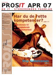 APR 07 Har du de rette kompetencer? - Prosa