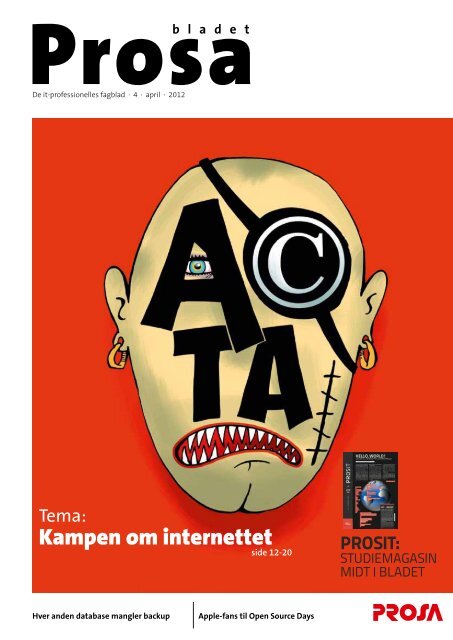 Tema: Kampen om internettet - Prosa