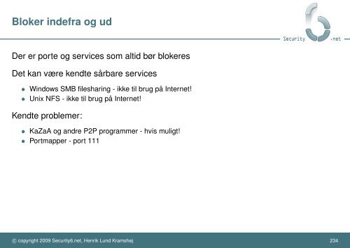 NetvÃ¦rkssikkerhed i firmanetvÃ¦rk - Prosa