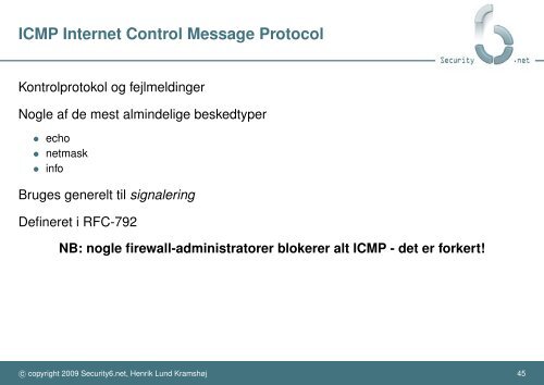 NetvÃ¦rkssikkerhed i firmanetvÃ¦rk - Prosa