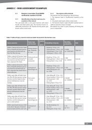 ANNEX C RISK ASSESSMENT EXAMPLES - Prosafe