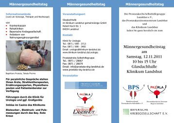 Flyer herunterladen - Prostata.de