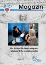 Der Patient im Spannungsfeld diverser Informationsquellen