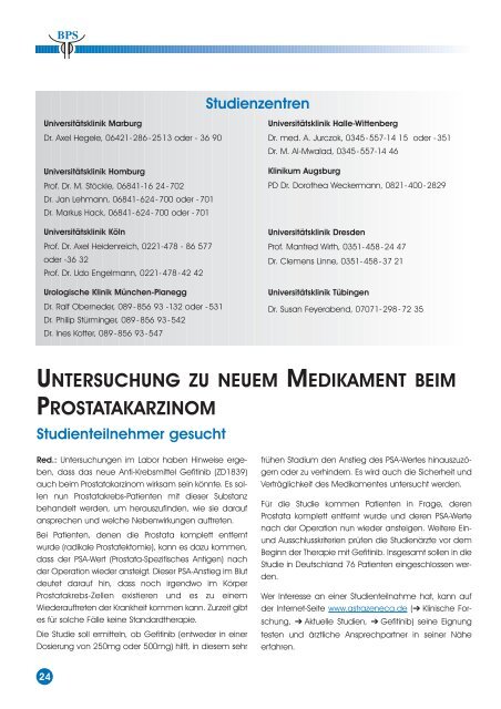 Der Patient im Spannungsfeld diverser Informationsquellen