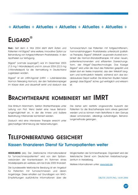 Der Patient im Spannungsfeld diverser Informationsquellen