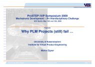 Why PLM Projects Fail - ProSTEP iViP