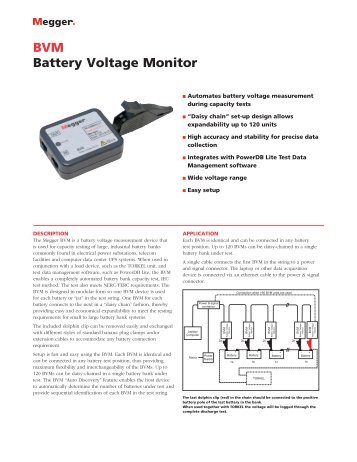 BVM Battery Voltage Monitor