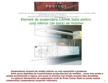 Instructiuni montaj si date tehnice element suspendare corp de baza ...