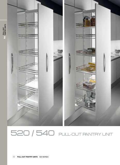 Pull Out Pantry Units 520